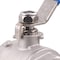 Thrifco Plumbing 1 Inch Stainless Steel 304 Ball Valve, 1000 WOG 6419034 - alternate 4